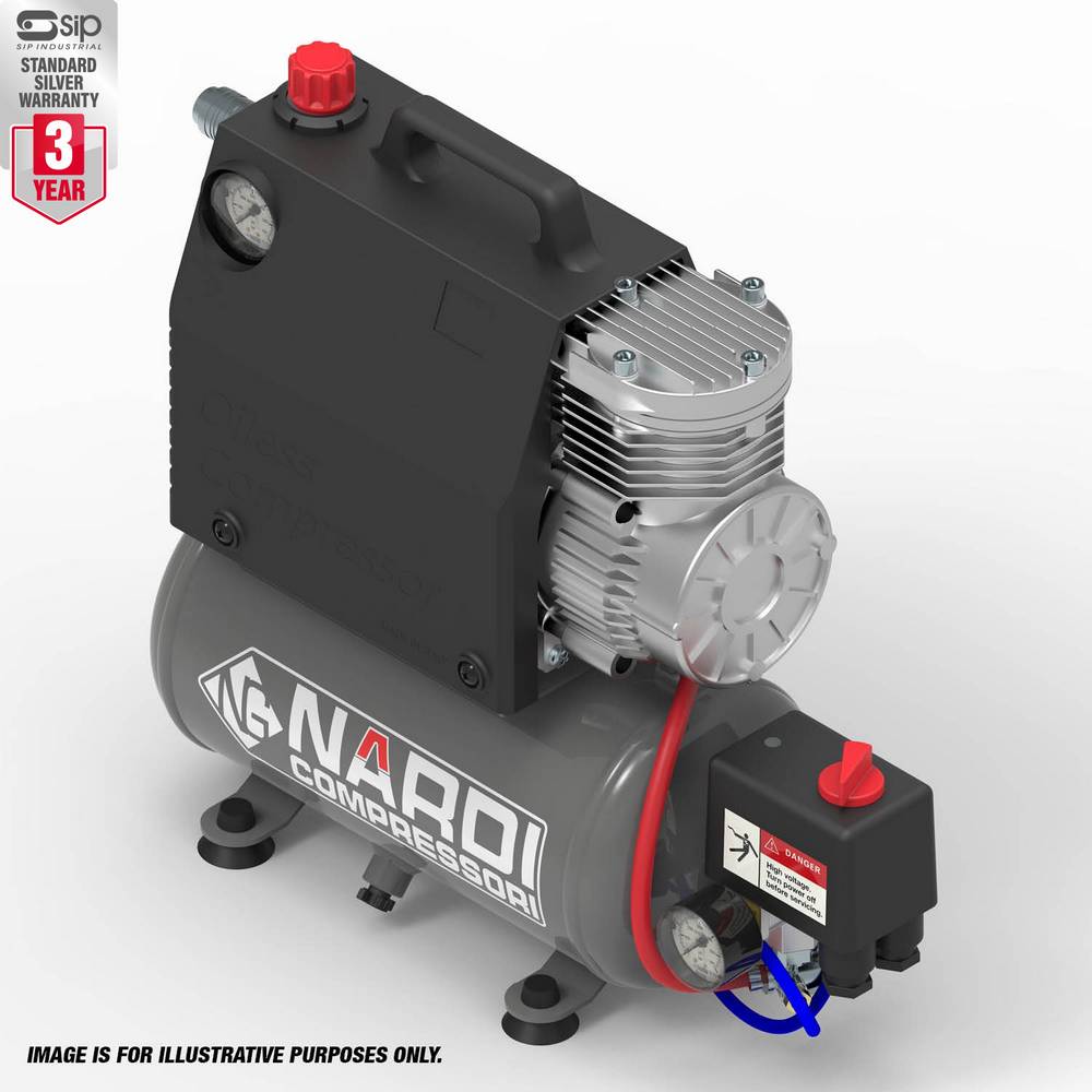 NARDI SILVERSTONE 2 12V 5LTR COMPRESSOR