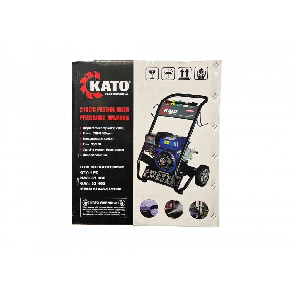 KATO PERFORMANCE 7HP PRESSURE WASHER