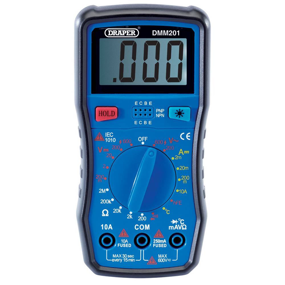 DRAPER MANUAL RANGING DIGITAL MULTIMETER