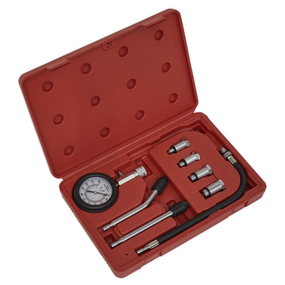 SEALEY PETROL ENGINE COMPRESSION TEST KIT 8