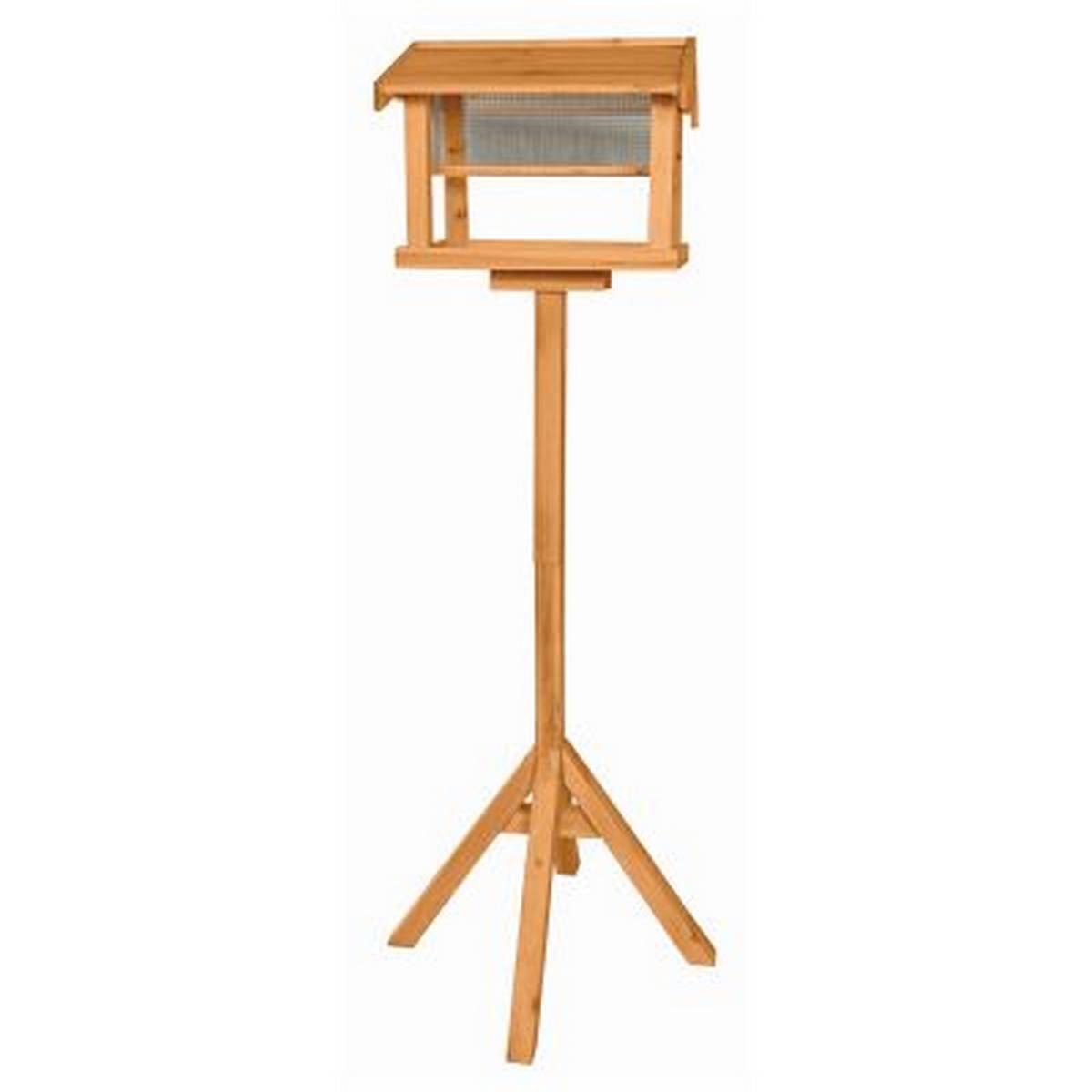 REDWOOD BIRD TABLE WITH BUILT IN FEEDER BB-BH305