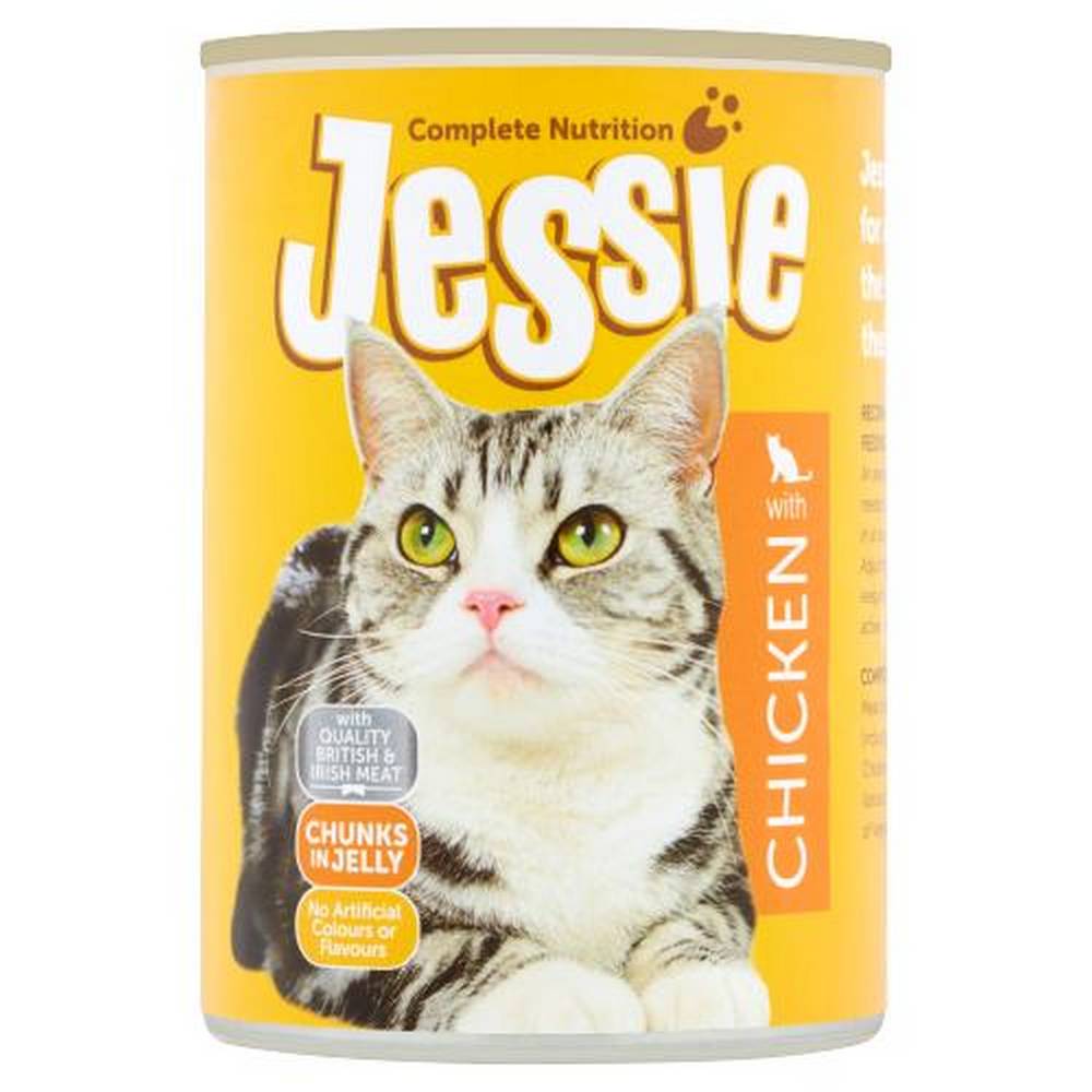 FEEDWELL JESSIE CAT CHICKEN CANS 24 X 400G