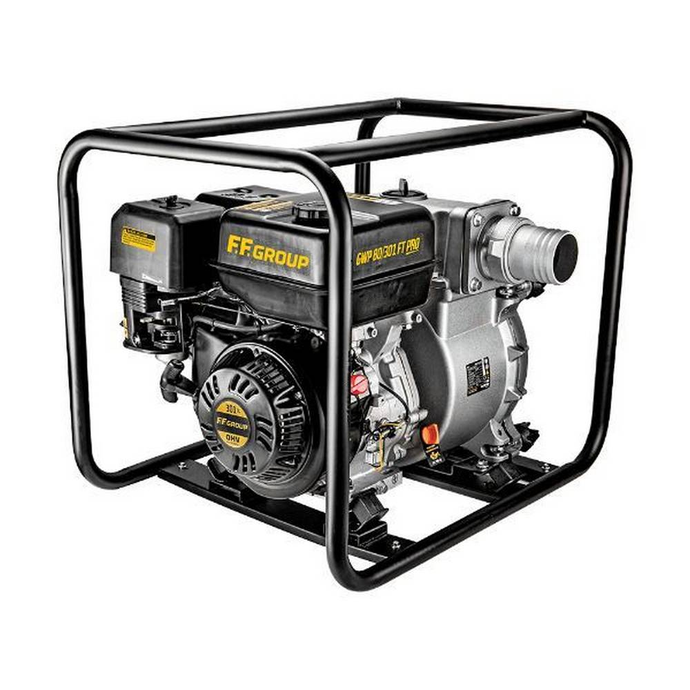 FF GROUP 3" PETROL WATER PUMP FOR DIRTY WATER GWP 80/301 FT PRO