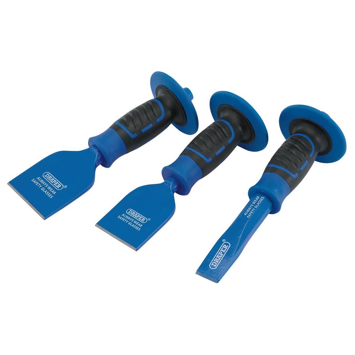 DRAPER BOLSTER AND CHISEL SET (3 PIECE)