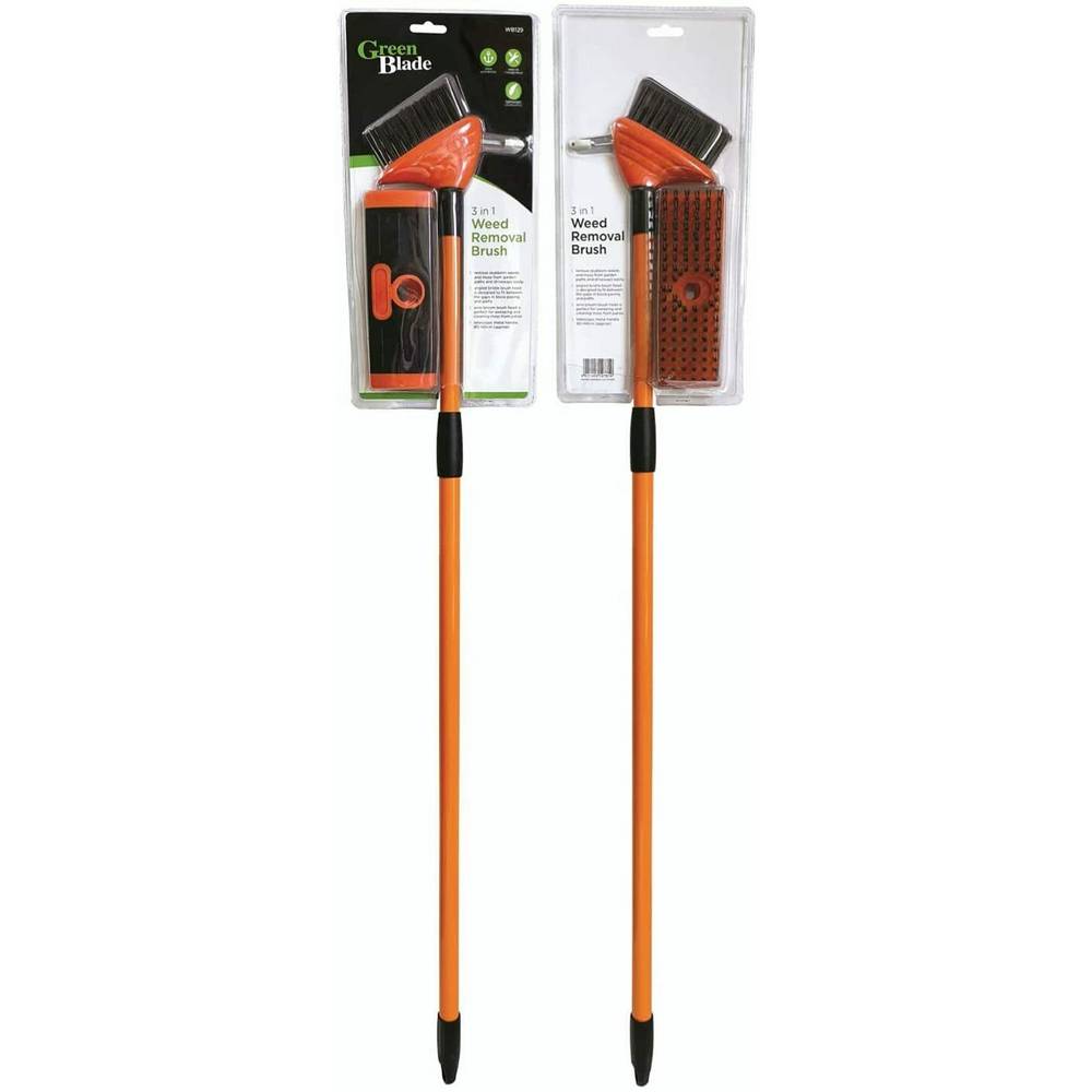 GREENBLADE 3 IN 1 WEED REMOVAL BRUSH