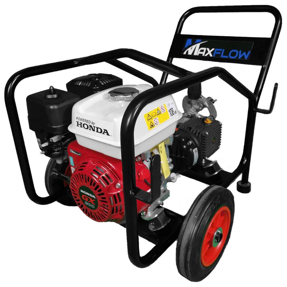 MAXFLOW HONDA GX200 6.5 HP WASHER 185 BAR 12LPM
