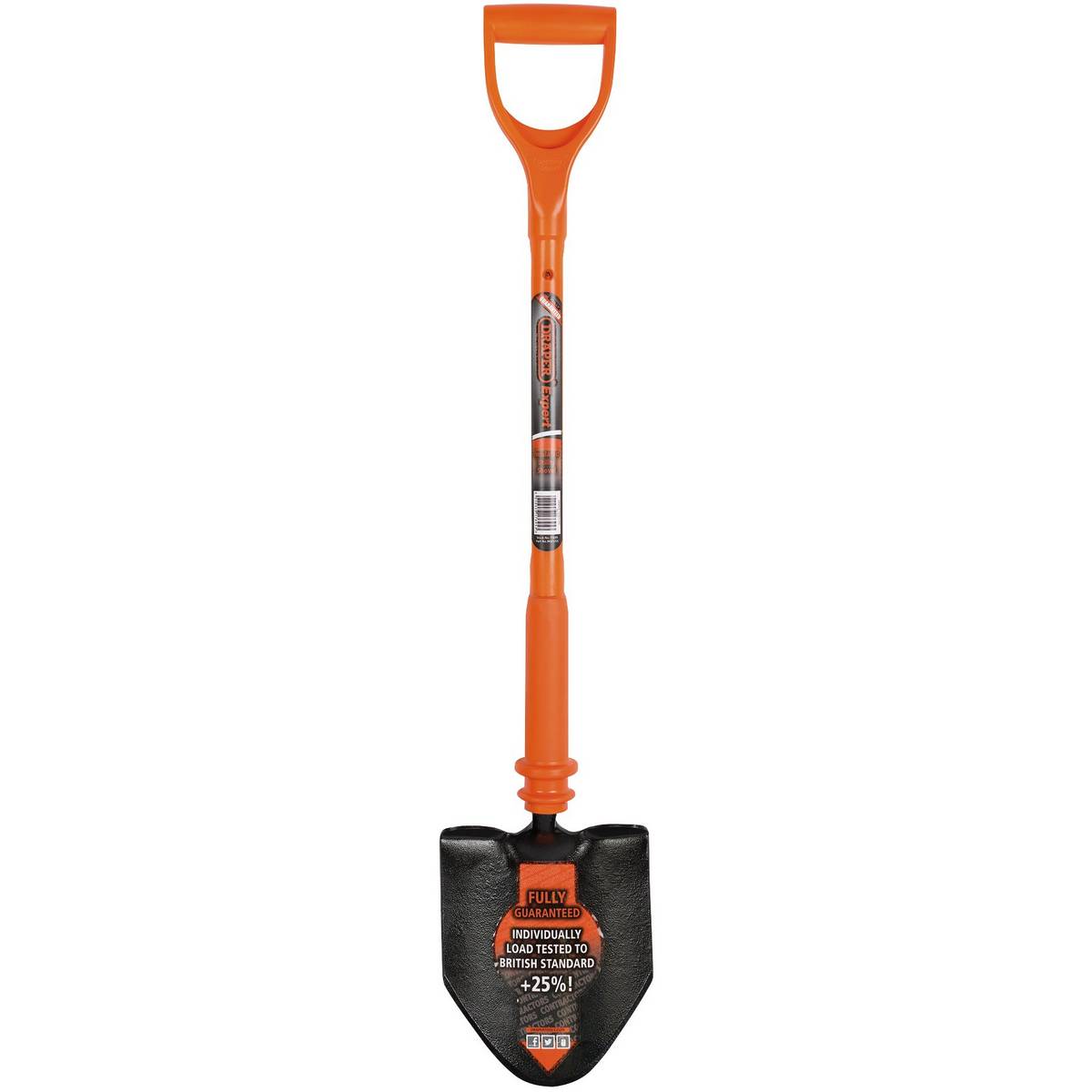 DRAPER EXPERT FULLY INSULATED CONTRACTORS UTILITY SHOVEL