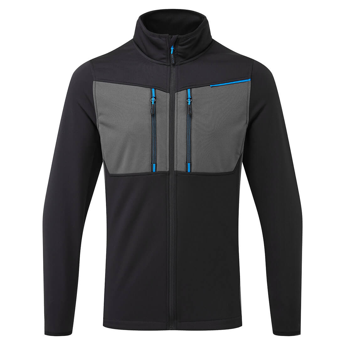 PORTWEST WX3 FULL ZIP TECH FLEECE - BLACK