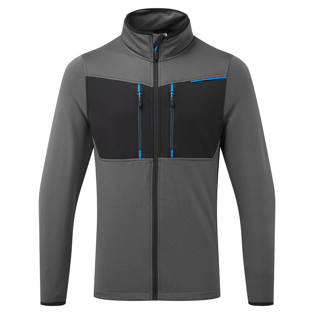 PORTWEST WX3 FULL ZIP TECH FLEECE - METAL GREY