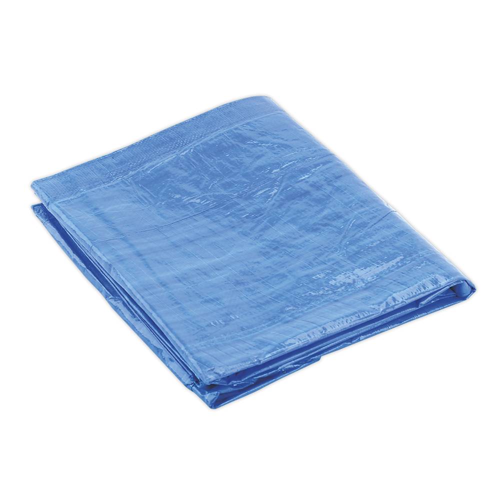 SEALEY HEAVY DUTY TARPAULIN 5.49 X 7.32M BLUE