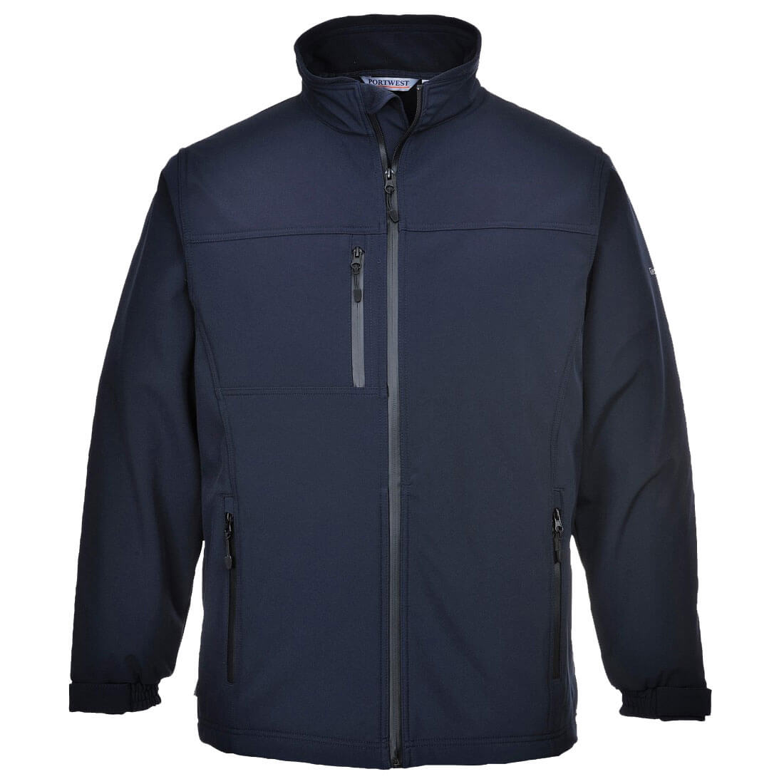 PORTWEST SOFTSHELL JACKET (3L) - NAVY TK50